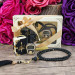 Gift Mini Quran & Luxury Stone Zikirmatik & Pearl Rosary Gift Set - Black
