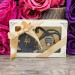 Gift Mini Quran & Luxury Stone Zikirmatik & Pearl Rosary Gift Set - Black