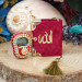 Gift Mini Quran & Luxury Stone Zikirmatik - Claret Red