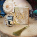 Gift Mini Quran & Luxury Stone Zikirmatik - Gold