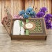 Luxury Special Wooden Box, Quran, Prayer Rug,  Rosary 33, Luxury Essence Gift Package