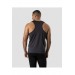 Men's Reflective Sleeveless Sports Shirt In Anthracite Color