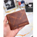 Leather Men's Wallet Antique Hazelnut Color