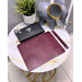 Leather Mousepad Claret Red Color