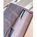 Antique Notebook Cover Genuine Leather Brown