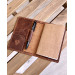 Genuine Leather Notebook Cover Hazelnut