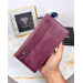 Women's Wallet With Phone Compartment, Bright Purple Color