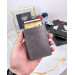 Mechanism Wallet Genuine Leather Gray Color