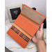 Orange Wallet Genuine Leather Large Size