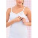 Nursing Maternity Undershirt With Cover Suitable For Breastfeeding 1288