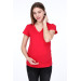 3158-V Neck Short Sleeve Maternity T-Shirt