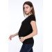 3158-V Neck Short Sleeve Maternity T-Shirt