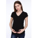 3158-V Neck Short Sleeve Maternity T-Shirt