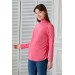 3168-Pregnant Turtleneck Plain T-Shirt-Body