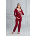 Cotton Double Breasted Breastfeeding Detail Maternity Pajama Set