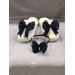 4426-Satin Ribbon Combination Postpartum Slippers-Crown Set