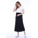 620-Maternity Wear Bell Cut Fabric Skirt