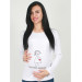 Maternity T-Shirt With Mother And Baby Heart