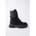 Girl Boots With Non-Slip Sole Zipper