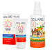 Solaris Sunscreen For All Skin Types Spf 50+ (50 Ml) And Children's Sunscreen Spray Spf 50+ (150 Ml)