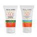 Solaris Gel Sunscreen For Oily Skin Types Spf 50+ (50 Ml) And Anti-Aging Sunscreen Spf 50+ (50 Ml)