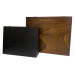 صندوق خشبي للهدايا أسود (30×24×10) سم