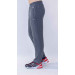 Gray Mesh Fabric Men's Sweatpants - Anthracite 2033-03