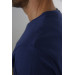 Men's Indigo V-Neck Slim Fit Short Sleeve T-Shirt