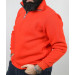 Men's Pomegranate Half Zipper Sweatshirt