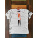 Boy's Beige Color Crew Neck Short Sleeve Printed T-Shirt