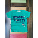 Boy Green Crew Neck Short Sleeve Printed T-Shirt