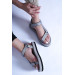 Women's Gray Sandals