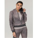 Women's Brown Hooded Tracksuit Set