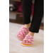Women's Red House Slippers