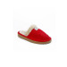 Women's Red Furry House Slippers