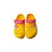 Girl Yellow Patterned Sandals Slippers