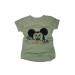 Espa Girl's Green Crew Neck Short Sleeve Stone Embroidered T-Shirt