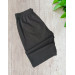 Girl Black Combed Cotton Shorts Without Pocket