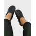 Women's Black Gray Sandals Slippers
