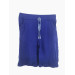 Girl's Blue Pocket Solid Color Casual Shorts