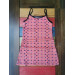 Girl's Pomegranate Flower Patterned Indoor Rope Strap Dress