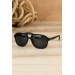 Black Frame Vintage Men's Sunglasses