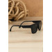 Black Square Frame Men's Sunglasses