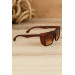 Brown Full Frame Men's Sunglasses