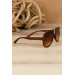 Brown T Frame Men's Sunglasses