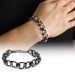Handcrafted Chain Braided 1000 Sterling Silver Kazaz Bracelet