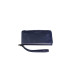 Antique Navy Blue Multifunctional Genuine Leather Wallet And Clutch Bag