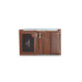 Guard Multi-Compartment Vertical Tan Leather Men's Wallet