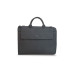 Guard Slim Black Leather Briefcase
