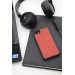 بيت هاتف Iphone 6 / 6S / 7 من الجلد موديل مزين بلون أحمر من Guard
